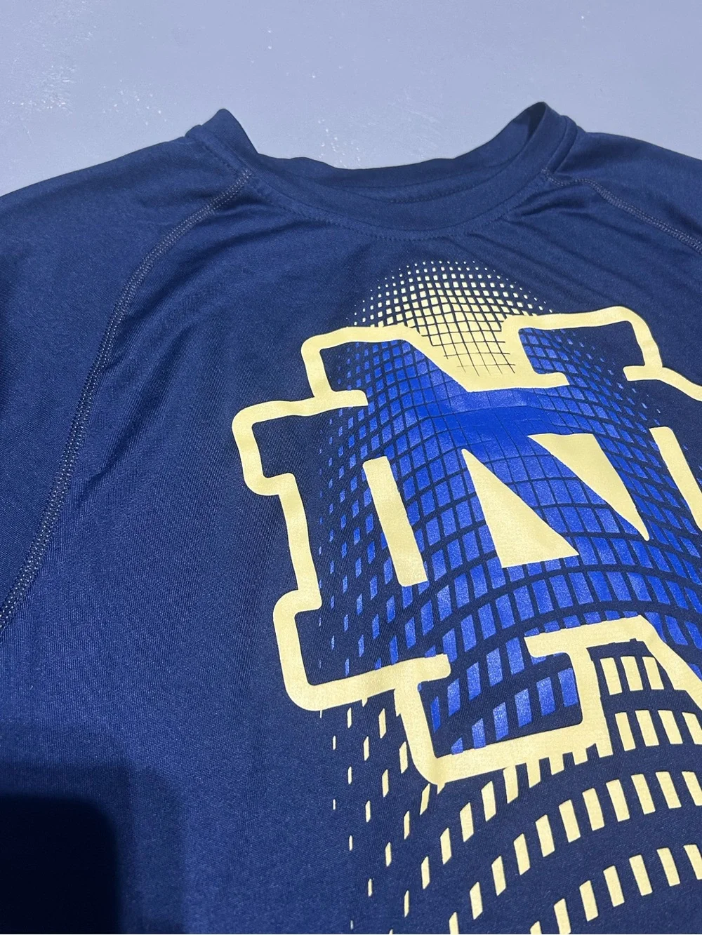 Adidas Climalite Notre Dame Performance Short Sleeve Shirt (Men’s Size Medium)
